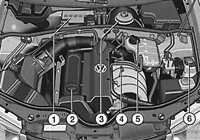  Места еженедельных проверок Volkswagen Passat B5
