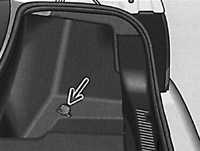  Штепсельные розетки в багажном отделении Volkswagen Passat B5