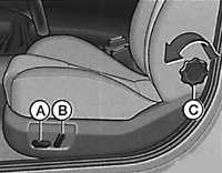  Передние сиденья (регулировка при помощи электропривода) Volkswagen Passat B5