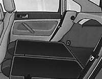  Заднее многоместное сиденье (Седан) Volkswagen Passat B5