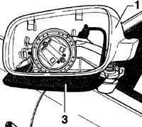  Корпус наружного зеркала Volkswagen Passat B5